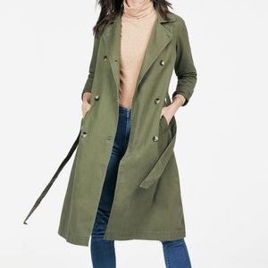 JustFab Belted Trench 1X